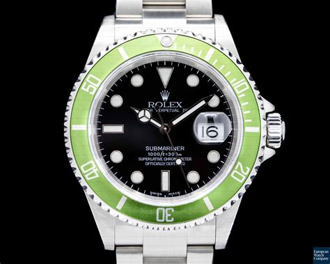 rolex submariner cermit|rolex submariner green 50th anniversary.